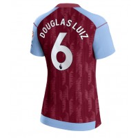 Fotbalové Dres Aston Villa Douglas Luiz #6 Dámské Domácí 2023-24 Krátký Rukáv